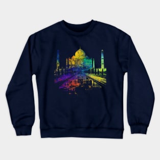 Taj Mahal Monument Crewneck Sweatshirt